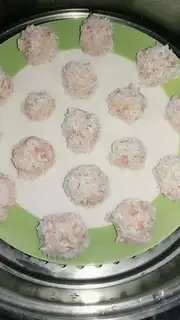 Make The rice meatballs step 0