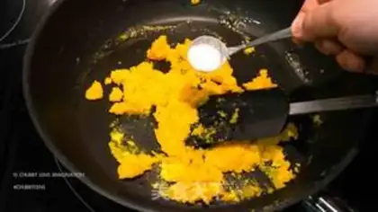 Make Gold Sand Angel step 6