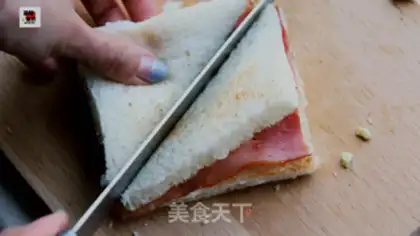 Make Butter bacon sandwich step 16