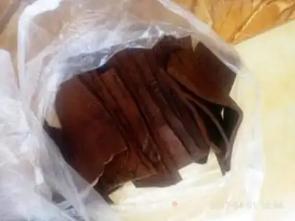 Make Cinnamon with tea dry step 1