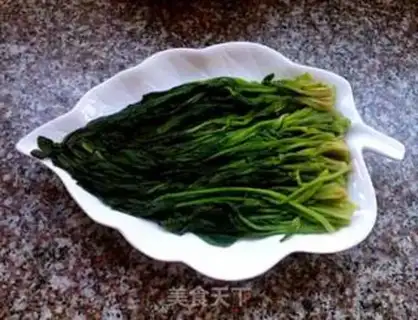 Make Green spinach step 1