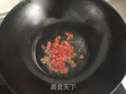 Make Cream corn fried rice step 2