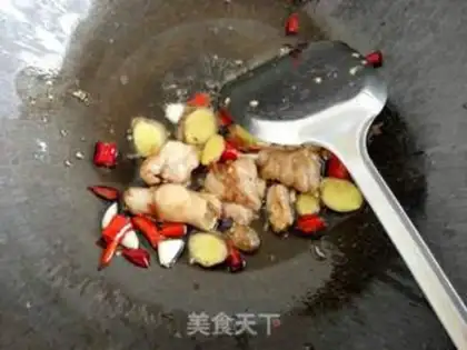 Make Red-burned chicks step 1