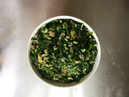 Make Egg dumplings step 5