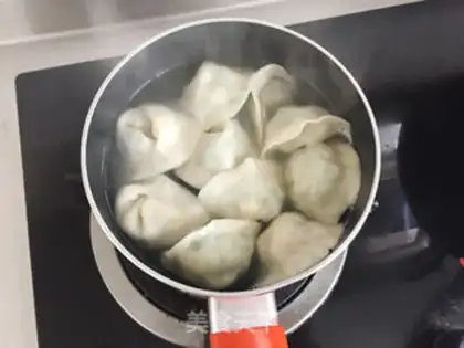 Make Egg dumplings step 7
