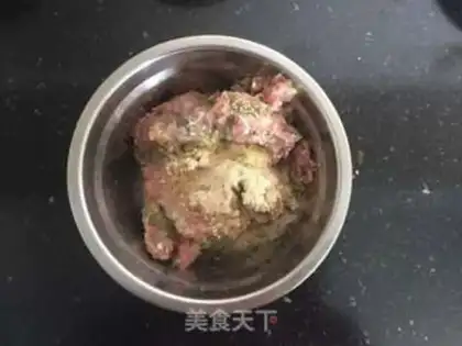 Make Potato onion meatballs step 3