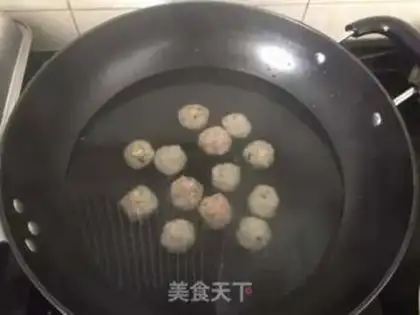 Make Potato onion meatballs step 5