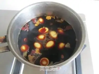 Make Five quail eggs step 7