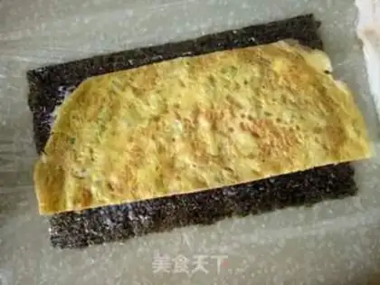 Make Bread egg rolls step 5