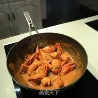 Make Curry King Fried crabs step 2