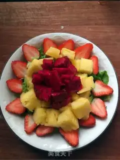 Make Vegetable fruit salad step 4