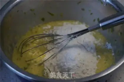 Make A duck eggcake step 3