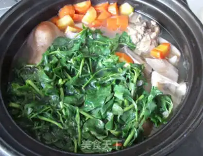 Make Maran head pigbone soup step 10