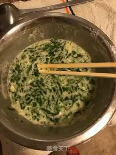 Make Spinach omelet step 2