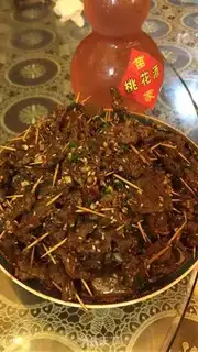 Make Spicy toothpick beef step 2