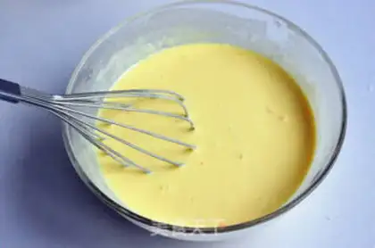Make Cranberry toast pudding step 4