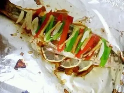 Make Five-coloured saliva step 2
