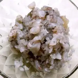 Make Shrimpballs from the sauerkraut step 4