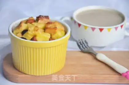 Make Cranberry toast pudding step 10