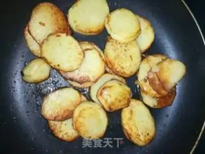Make Pretzel potato chips step 4