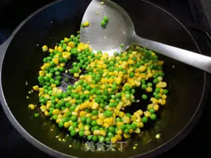 Make Meat and vegetable grains step 1