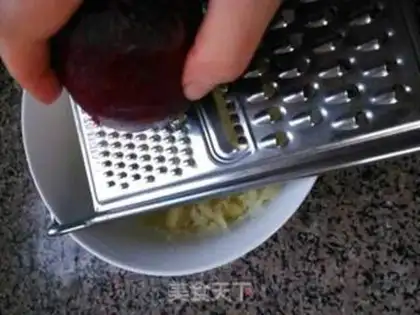 Make Russian red salad step 6