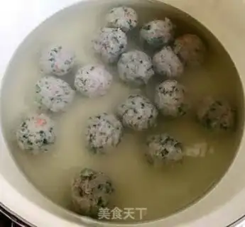 Make Shrimpballs from the sauerkraut step 8