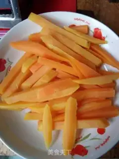 Make French fries step 1