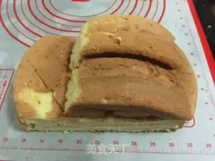 Make Car birthday cake step 1
