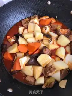 Make Potato beef step 5