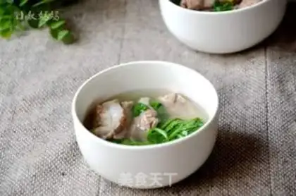 Make Soup with a small steak step 6