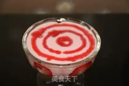 Make Strawberry yogurt step 7