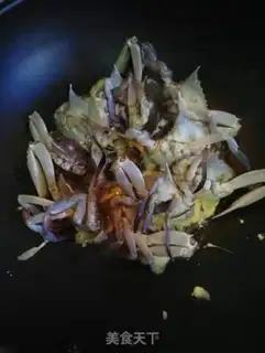Make Fried sea crabs step 3