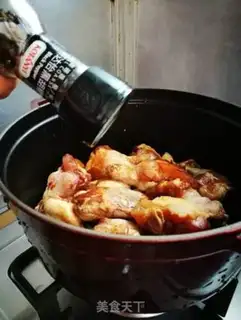 Make A black chicken with no water and garlic step 7