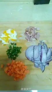 Make Bacon curry step 1