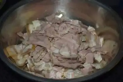 Make The cold pork step 1