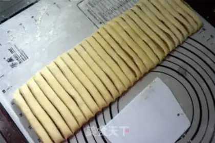 Make Chestnut twists step 8