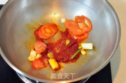 Make Tomato pan step 3