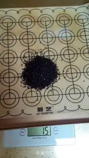 Make Black sesame ricin step 0