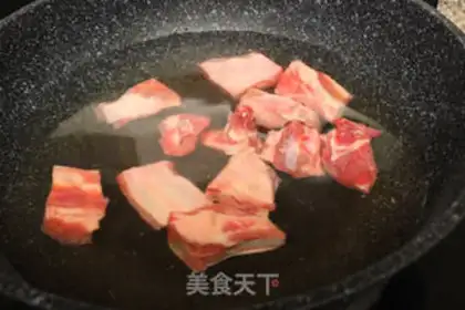 Make Sugar vinegar ribs step 1