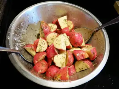 Make Roasted vanilla red leather. Beans step 2