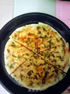 Make Onion cake beef pizza step 3