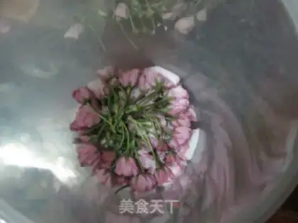 Make Salted cherry blossoms step 3