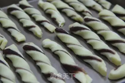 Make Red bean twists step 9