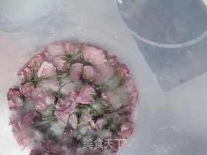 Make Salted cherry blossoms step 6