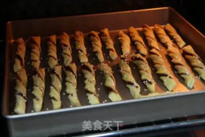 Make Red bean twists step 11