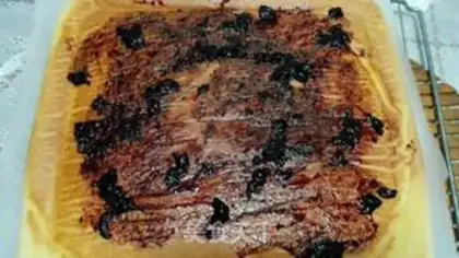 Make Blueberry pine roll step 10