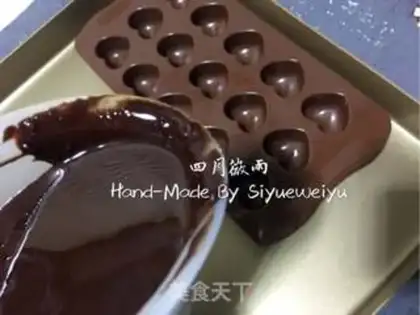 Make Homemade chocolate step 7