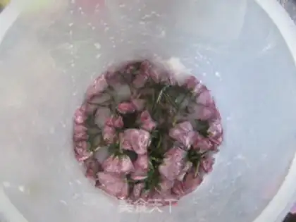 Make Salted cherry blossoms step 9