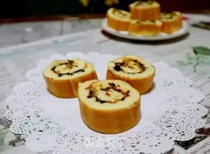 Make Blueberry pine roll step 14
